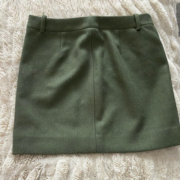 Mini moto wool skirt - Picture 2 of 2